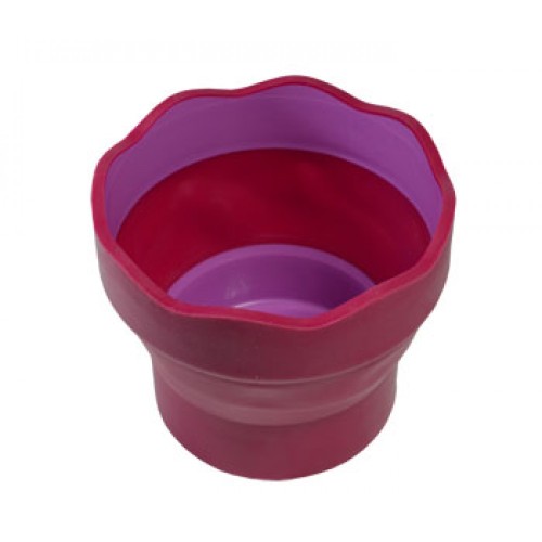 Click and Go Foldable Water Pot Berry Red (Click and Go Foldable Water Pot Berry Red)